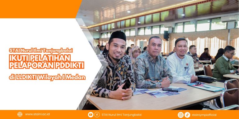 STAI Nurul Ilmi Tanjungbalai Ikuti Pelatihan Pelaporan PDDIKTI di LLDIKTI Wilayah I Medan