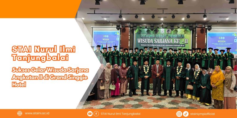 STAI Nurul Ilmi Tanjungbalai Sukses Gelar Wisuda Sarjana Angkatan II di Grand Singgie Hotel