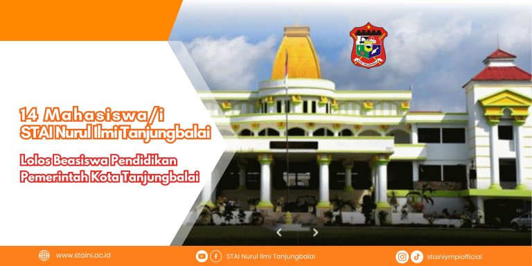 14 Mahasiswa/i STAI Nurul Ilmi Tanjungbalai Lolos Beasiswa Pendidikan Pemerintah Kota Tanjungbalai