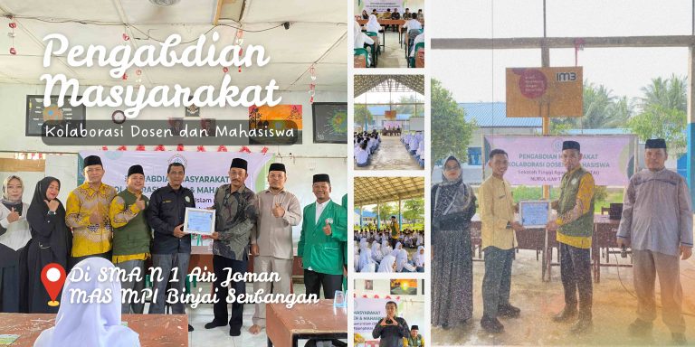 STAI Nurul Ilmi Tanjungbalai Laksanakan Pengabdian Masyarakat Kolaborasi Dosen dan Mahasiswa di Air Joman dan Binjai Serbangan