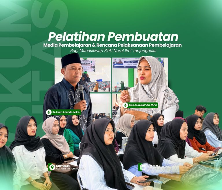 STAI Nurul Ilmi Tanjungbalai Gelar Pelatihan Pembuatan Media Pembelajaran dan RPP untuk Tingkatkan Kompetensi Mahasiswa Menuju Pendidik Profesional