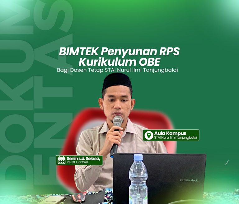 STAI Nurul Ilmi Tanjungbalai Selenggarakan Diseminasi Program Kerja Kopertais Wilayah IX Sumatera Utara dan Bimtek Penyusunan RPS Berbasis OBE